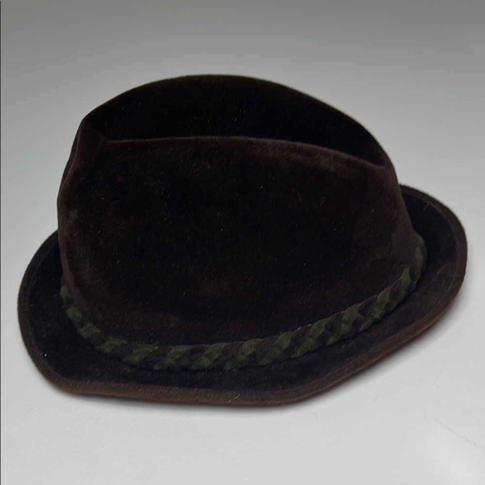 Cellini Italia Brown Felt Hat with Braided Band - Picture 2 of 8